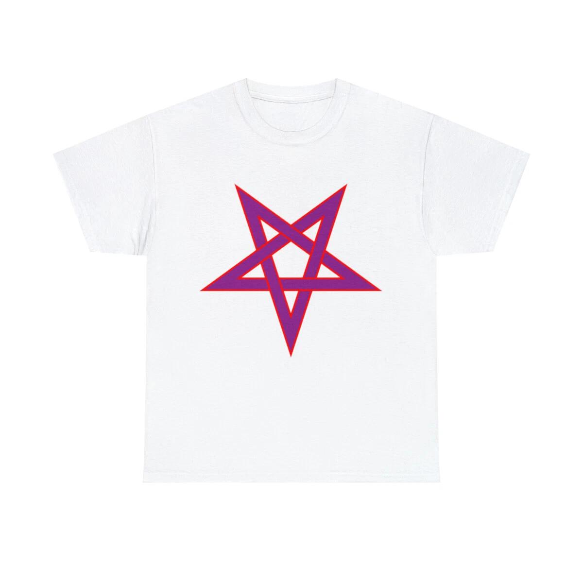 STAR inverted Red trimmed Purple Pentacle Unisex Heavy Cotton Tee 4XL
STAR inverted Red trimmed Purple Pentacle Unisex Heavy Cotton Tee 4XL