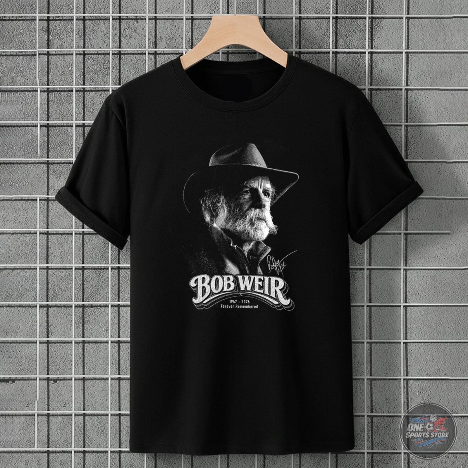 NEW Bob Weir 1947-2026 Memorial Signature Cotton Black S-5XL T Shirt US179 4XL
NEW Bob Weir 1947-2026 Memorial Signature Cotton Black S-5XL T Shirt US179 4XL