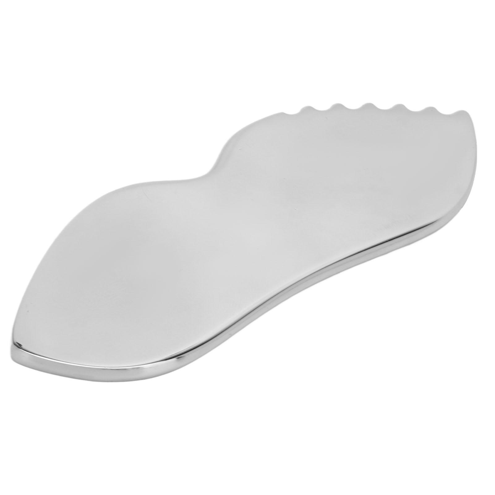 Gua Sha Massage Board Comb Edge 304 Stainless Steel Smoother Surfaces Gua Sha Tool for Soft Tissue Pain Relief Body Care
Gua Sha Massage Board Comb Edge 304 Stainless Steel Smoother Surfaces Gua Sha Tool for Soft Tissue Pain Relief Body Care