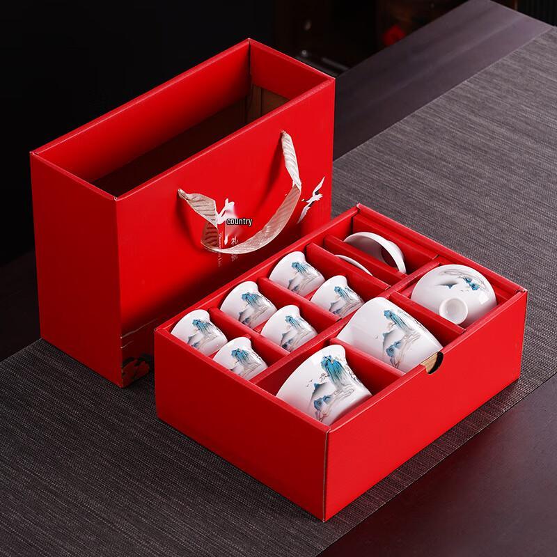 Haofeng Mutton-fat Jade Porcelain Gongfu Tea Set
Haofeng Mutton-fat Jade Porcelain Gongfu Tea Set