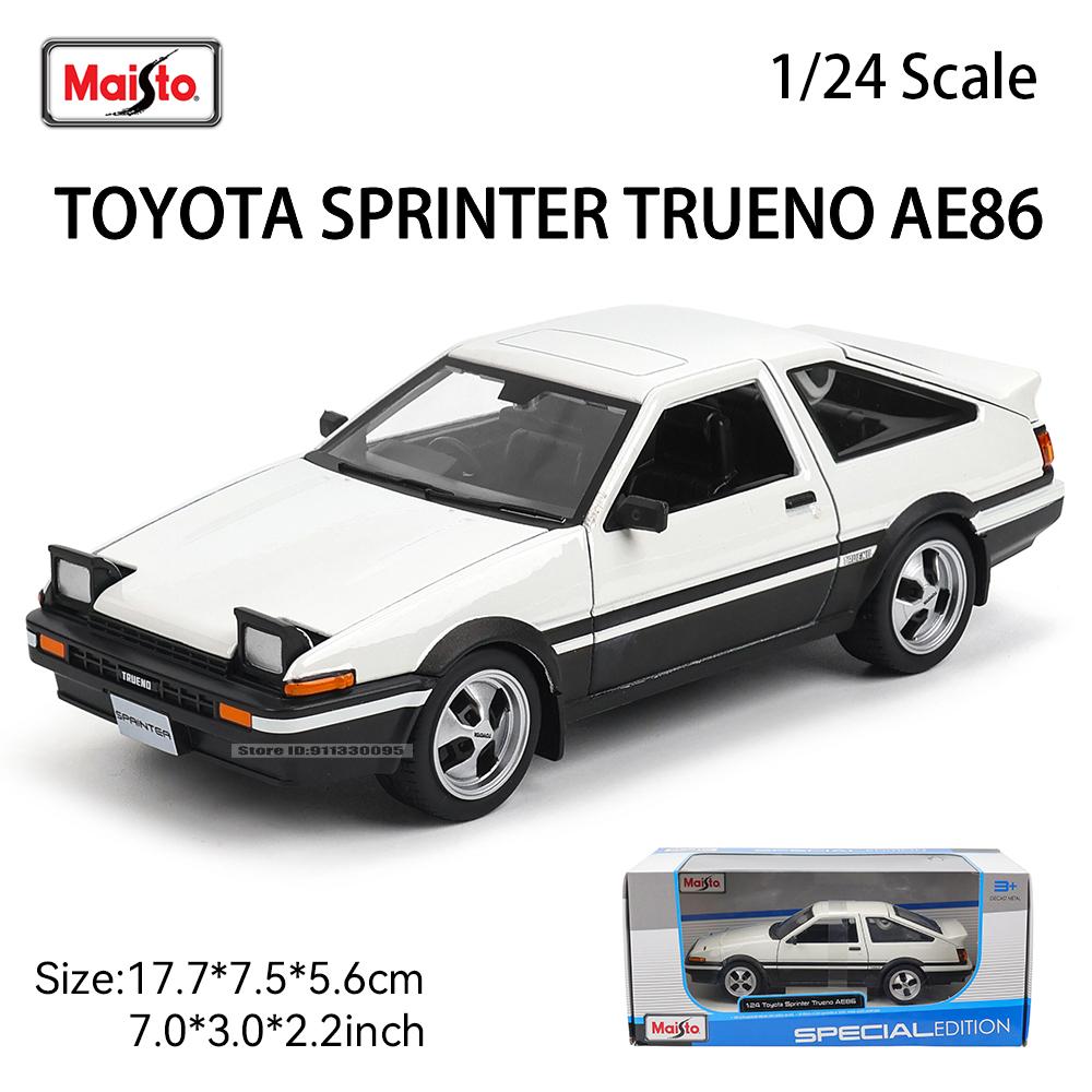 Maisto 1:24 Toyota Sprinter Trueno AE86 Alloy car model material Sports Gift Simulation Collection Toy Exquisite Simulation
Maisto 1:24 Toyota Sprinter Trueno AE86 Alloy car model material Sports Gift Simulation Collection Toy Exquisite Simulation