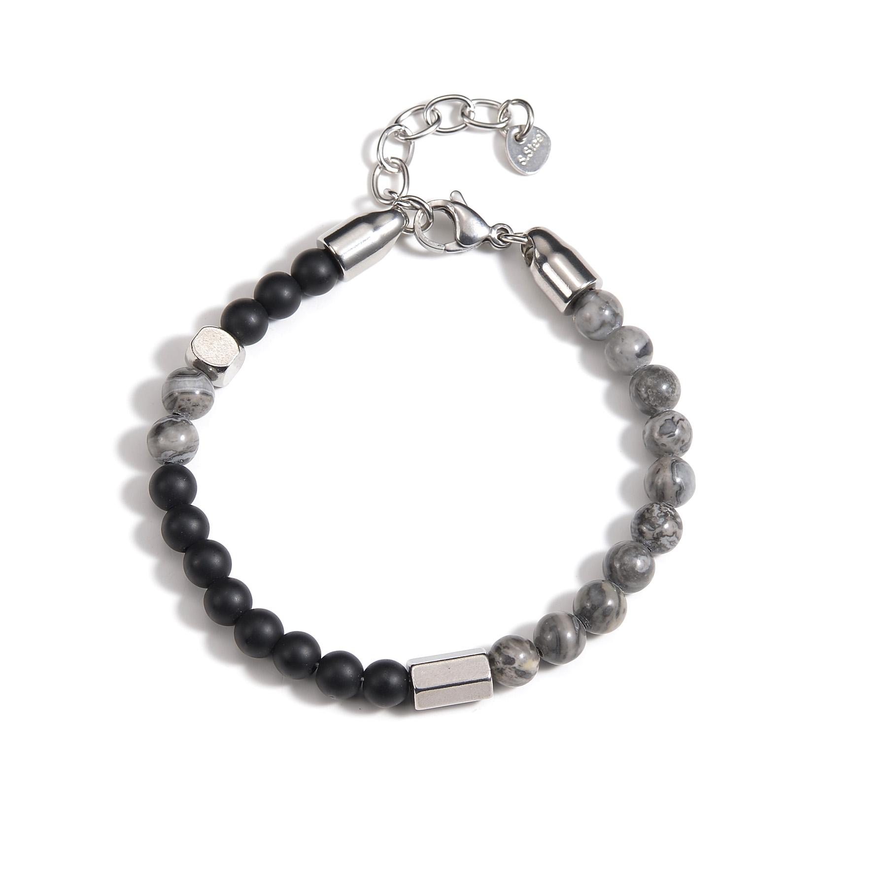 Atoztide Frosted Stone Beaded Bracelet For Men Women Stainless Steel Men s Tiger Eye Stone Punk Adjustable Bangle Chain Jewelry
Atoztide Frosted Stone Beaded Bracelet For Men Women Stainless Steel Men s Tiger Eye Stone Punk Adjustable Bangle Chain Jewelry