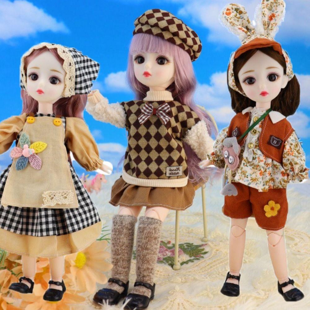 Attractive Eyes Princess Dress Up BJD Dolls 1/6 SD Princess Makeup Ball Joint Doll Birthday Gift style E
Attractive Eyes Princess Dress Up BJD Dolls 1/6 SD Princess Makeup Ball Joint Doll Birthday Gift style E