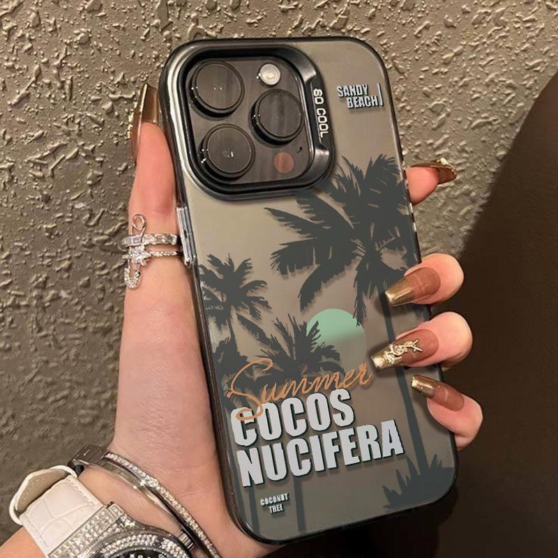 Coconut Tree Laser Case for iPhone 15 Pro, 14/13, 12, 11, Xs Max, Xr, Hard ProMax, Tide Edition. iPhone 12 Mini
Coconut Tree Laser Case for iPhone 15 Pro, 14/13, 12, 11, Xs Max, Xr, Hard ProMax, Tide Edition. iPhone 12 Mini