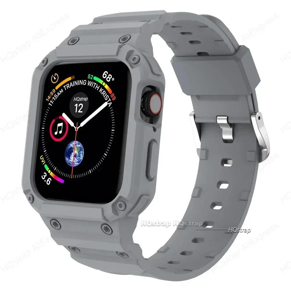 Чехол для ремешка Apple Watch 44 мм 45 мм 49 мм 42 мм 40/38 Ремешок для часов Iwatch 7 8 6 5 4 SE Защитная крышка из ТПУ Силиконовый браслет 38mm 40mm 41mm
Чехол для ремешка Apple Watch 44 мм 45 мм 49 мм 42 мм 40/38 Ремешок для часов Iwatch 7 8 6 5 4 SE Защитная крышка из ТПУ Силиконовый браслет 38mm 40mm 41mm