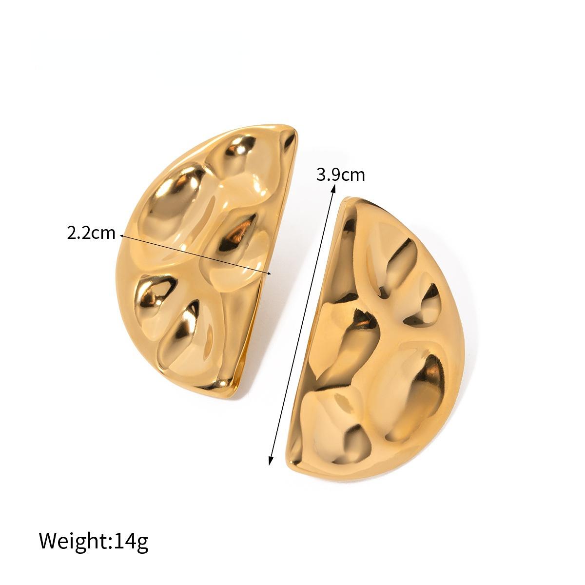 Stainless Steel 18K Golden Plated Geometry Moon Earrings for Women Opening Adjustable Ear Charm Earrings Fashion Zircon 2025
Stainless Steel 18K Golden Plated Geometry Moon Earrings for Women Opening Adjustable Ear Charm Earrings Fashion Zircon 2025