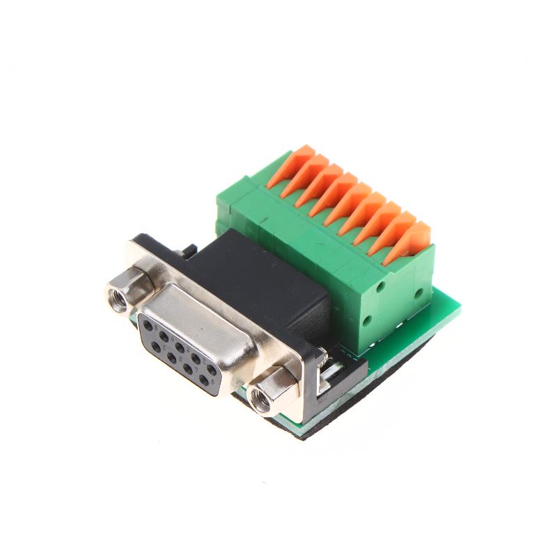 DB9 RS422 RS485 9Pin Male Female Terminal Adapter Solderless Connector Designed for Automation Control Panel Wiring
DB9 RS422 RS485 9Pin Male Female Terminal Adapter Solderless Connector Designed for Automation Control Panel Wiring