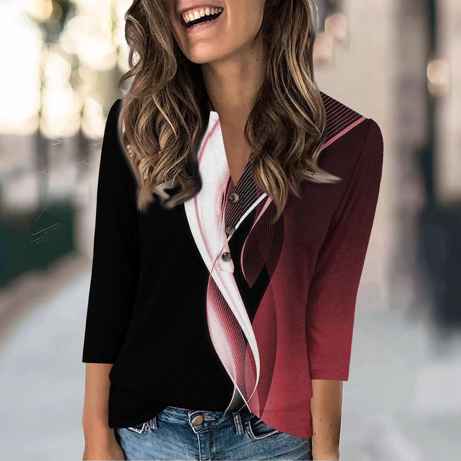 Женская мода повседневный свободный топ с рукавом 3/4 и круглым вырезом XL фиолетовый
Женская мода повседневный свободный топ с рукавом 3/4 и круглым вырезом XL фиолетовый