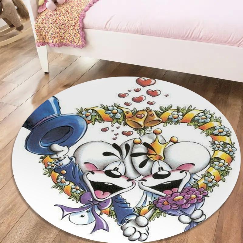 Diddl Cartoon Round Area Rug,Carpet Rug for Living Room Bedroom Sofa Playroom Decor,Non-slip Floor Mat Q0011 80cmx80cm
Diddl Cartoon Round Area Rug,Carpet Rug for Living Room Bedroom Sofa Playroom Decor,Non-slip Floor Mat Q0011 80cmx80cm