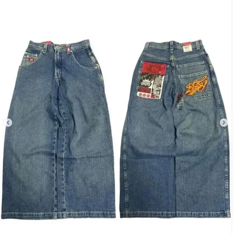 Мужские женские джинсы Y2K Harajuku хип-хоп с вышивкой букв винтажные мешковатые джинсы джинсовые брюки гот с высокой талией широкие брюки
Мужские женские джинсы Y2K Harajuku хип-хоп с вышивкой букв винтажные мешковатые джинсы джинсовые брюки гот с высокой талией широкие брюки