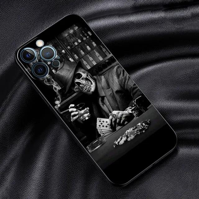 Black Skull Phone Case For iPhone 16 e 15 14 13 12 11 Pro Max Mini Plus X XR XS SE 2020 2022 Grim Reaper Skeleton iPhone 14 Pro Max
Black Skull Phone Case For iPhone 16 e 15 14 13 12 11 Pro Max Mini Plus X XR XS SE 2020 2022 Grim Reaper Skeleton iPhone 14 Pro Max