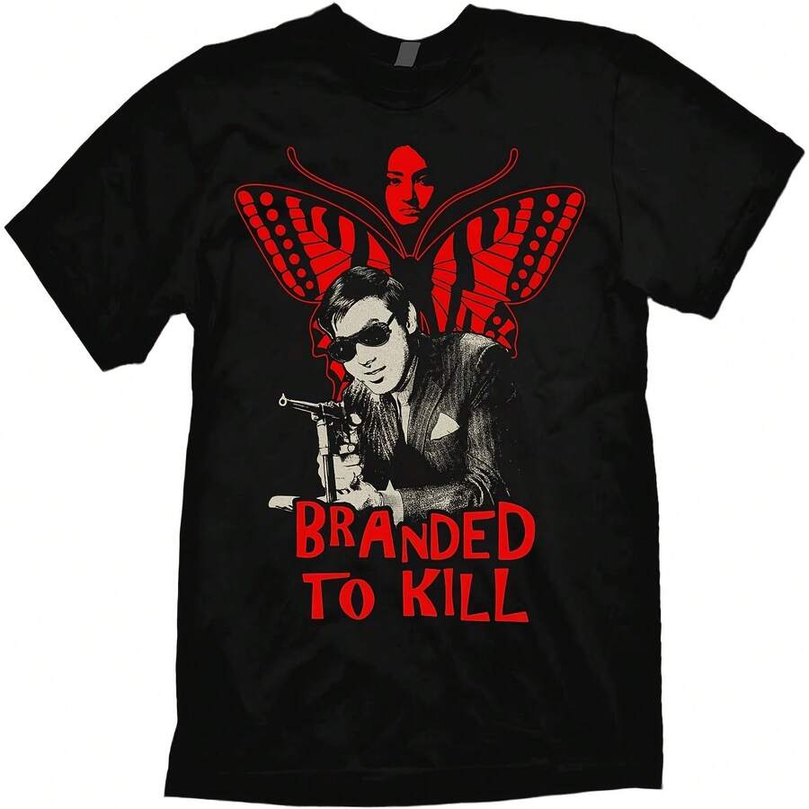 Branded To Kill T-Shirt Artwork By Jared Swarnspired By The 1967 Film All Seasons,220g Pure Cotton 5XL різнокольоровий
Branded To Kill T-Shirt Artwork By Jared Swarnspired By The 1967 Film All Seasons,220g Pure Cotton 5XL різнокольоровий