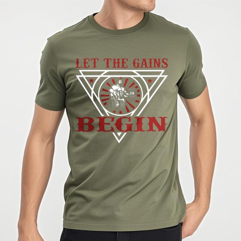 Soft Cotton Tee Workout Teenagers Round Neck tshirt Streetwear Let The Gains Begin Trendy For men Tshirt Breathable Tee 4XL
Soft Cotton Tee Workout Teenagers Round Neck tshirt Streetwear Let The Gains Begin Trendy For men Tshirt Breathable Tee 4XL