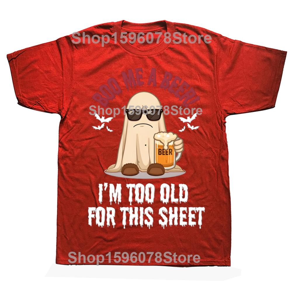 Im Too Old for This Sheet Boo Me A Beer Halloween Tshirt Men Women Hip Hop Oversized T Shirt 100 Cotton Comfort Tshirts S
Im Too Old for This Sheet Boo Me A Beer Halloween Tshirt Men Women Hip Hop Oversized T Shirt 100 Cotton Comfort Tshirts S