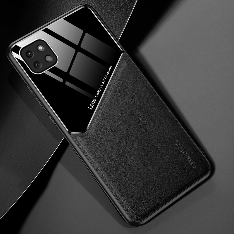 For Samsung Galaxy A22 5G (EU Version) Textured PU Leather Coated TPU+PC Anti-scratch Case Phone Back Cover with Built-in Metal Sheet Black
For Samsung Galaxy A22 5G (EU Version) Textured PU Leather Coated TPU+PC Anti-scratch Case Phone Back Cover with Built-in Metal Sheet Black