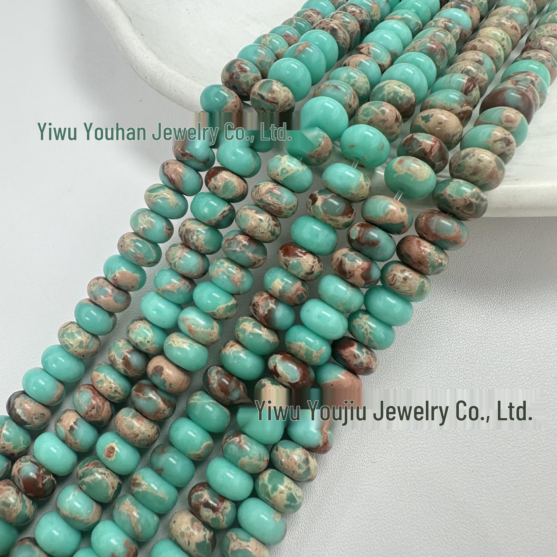 2025 Emperor Stone Abacus Beads for DIY Bracelet Jewelry Accessories 5x8mm approx. 38cm long
2025 Emperor Stone Abacus Beads for DIY Bracelet Jewelry Accessories 5x8mm approx. 38cm long