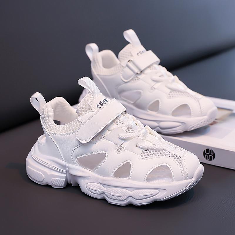 Детские спортивные сандалии с полым сетчатым верхом, дышащие, студенческие кроссовки для бега, мягкая подошва, новинка 2025 года, кроссовки для мальчиков и девочек на лето 27 белый
Детские спортивные сандалии с полым сетчатым верхом, дышащие, студенческие кроссовки для бега, мягкая подошва, новинка 2025 года, кроссовки для мальчиков и девочек на лето 27 белый