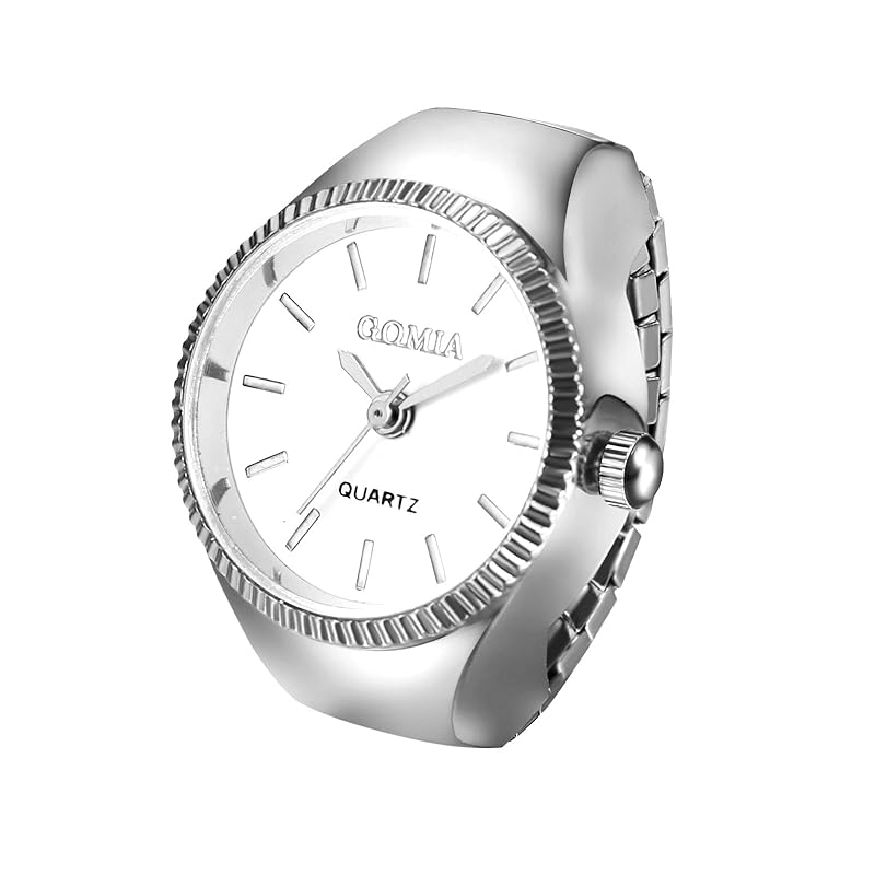 ring watch ladies ring Fashionable Free size: stainless ring watch analog waterproof simple quartz clock gold silver fashion accessories - birthday
ring watch ladies ring Fashionable Free size: stainless ring watch analog waterproof simple quartz clock gold silver fashion accessories - birthday