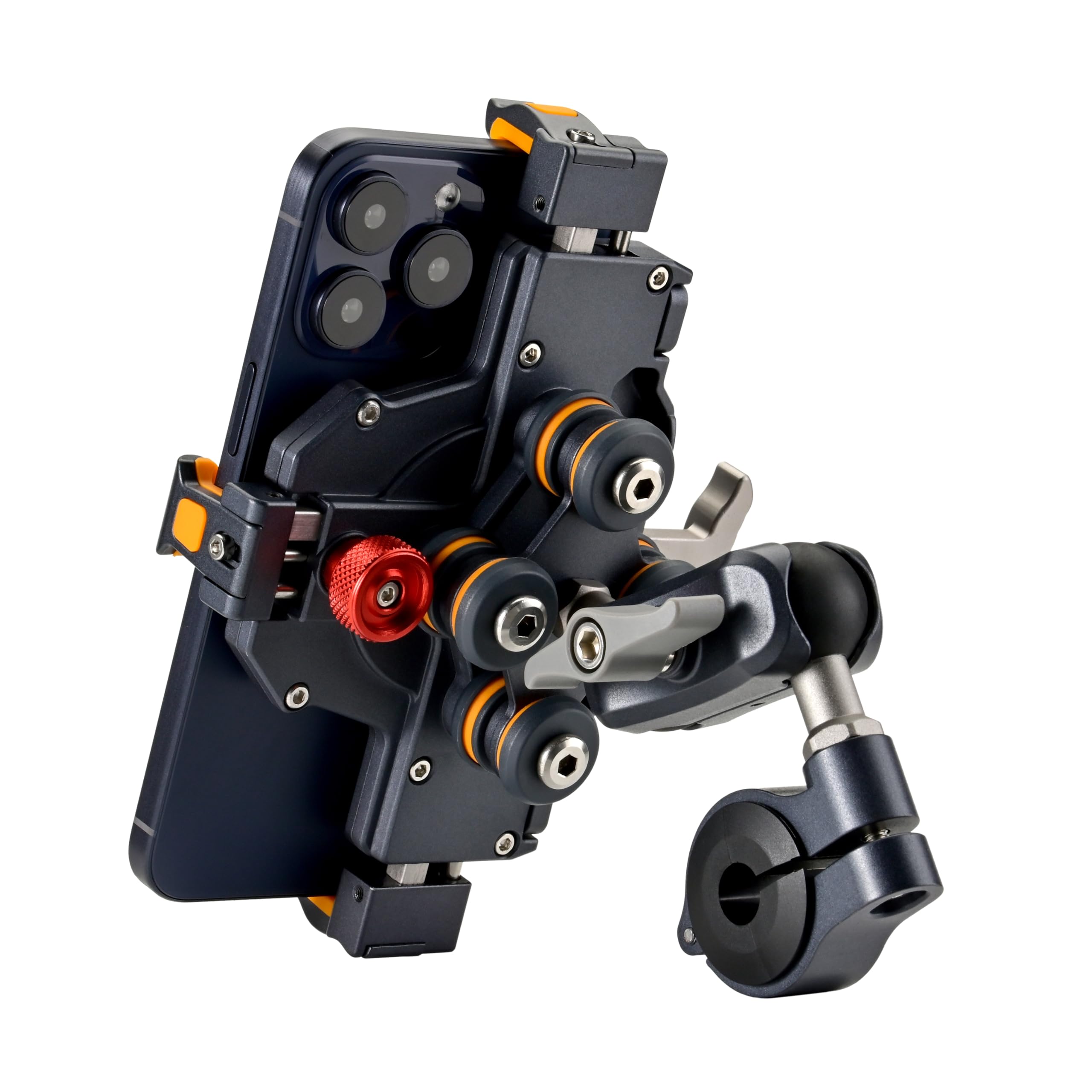 Universal Motorcycle Phone Holder Alloy Anti-Shake 360° Adjustable Motos Bike Navigation Bracket Metal Motorcycles Accessory чорний
Universal Motorcycle Phone Holder Alloy Anti-Shake 360° Adjustable Motos Bike Navigation Bracket Metal Motorcycles Accessory чорний