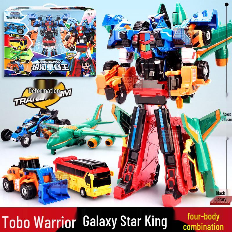 Tobot Galactic Detectives Lightspeed Star 4-в-1 Автомобіль-Робот - 6 Сезон Братська Іграшка
Tobot Galactic Detectives Lightspeed Star 4-в-1 Автомобіль-Робот - 6 Сезон Братська Іграшка