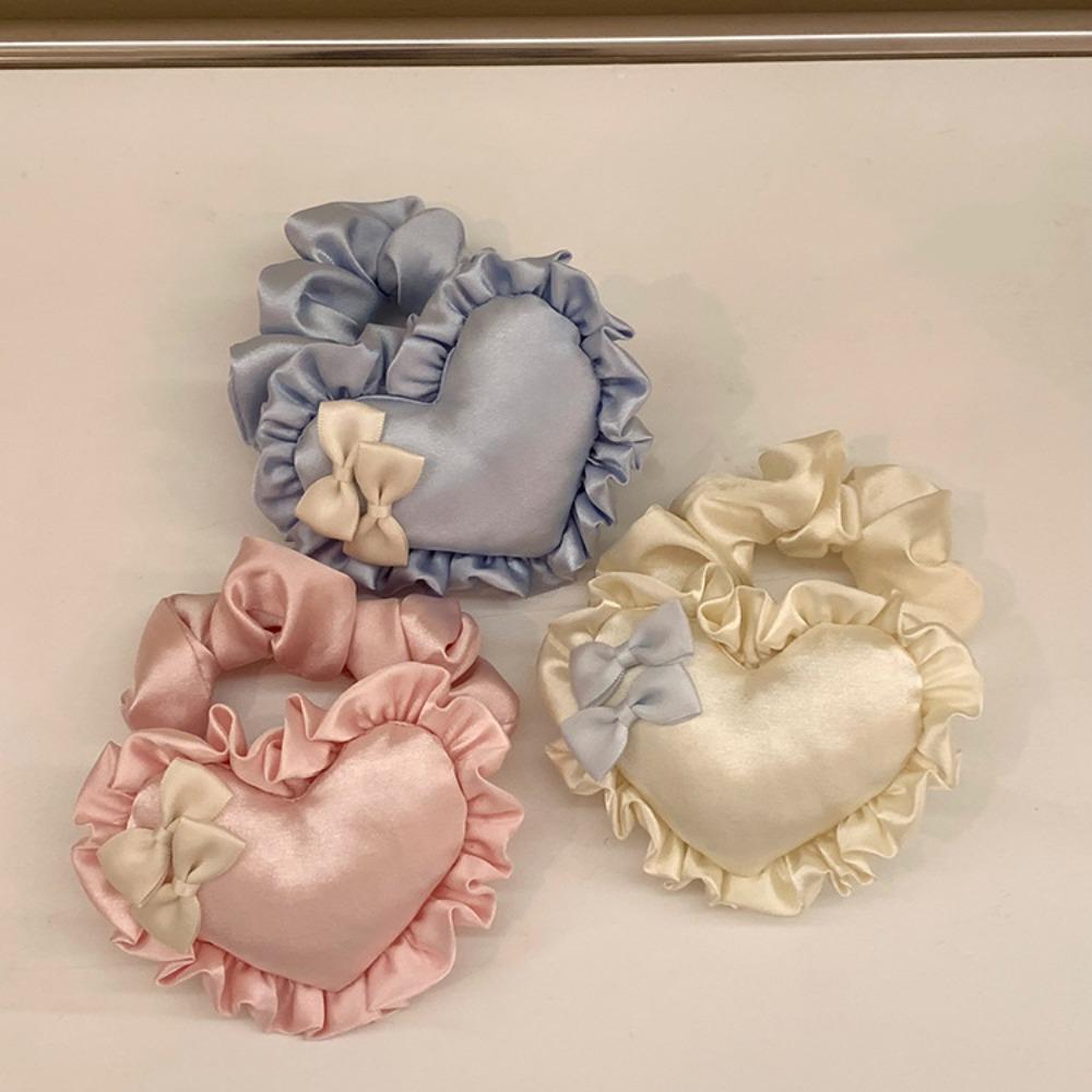 Cloth Love Heart Scrunchie Sweet Small Pillow Hair Tie Exquisite Bowknot Hair Ring Girl white-bowknot
Cloth Love Heart Scrunchie Sweet Small Pillow Hair Tie Exquisite Bowknot Hair Ring Girl white-bowknot