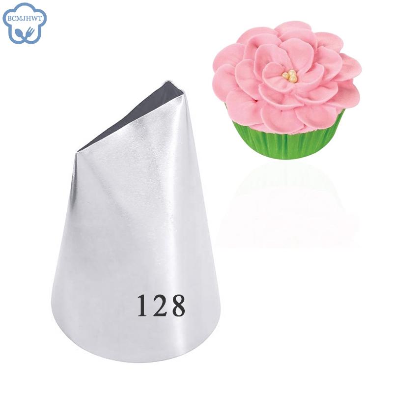 Large Size Piping Nozzle Seamless Icing Tube Cream Nozzle Cake & Cupcake Decorating Tools Bakeware Create Petals Icing Tips #128
Large Size Piping Nozzle Seamless Icing Tube Cream Nozzle Cake & Cupcake Decorating Tools Bakeware Create Petals Icing Tips #128