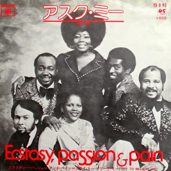 7inch Record ECSTASY PASSION PAIN Ask Me Try To Believe Me YK8RO ROULETTE 1974 Japan SoulFunk Used
7inch Record ECSTASY PASSION PAIN Ask Me Try To Believe Me YK8RO ROULETTE 1974 Japan SoulFunk Used