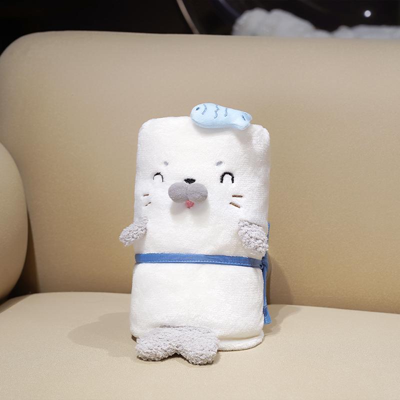 Cute Seal Flannel Blanket Cartoon Animal Blink Smile Seal Soft Nap Blanket Gifts For Girls Winter Warm Sleeping Plushies Doll 80x100cm
Cute Seal Flannel Blanket Cartoon Animal Blink Smile Seal Soft Nap Blanket Gifts For Girls Winter Warm Sleeping Plushies Doll 80x100cm