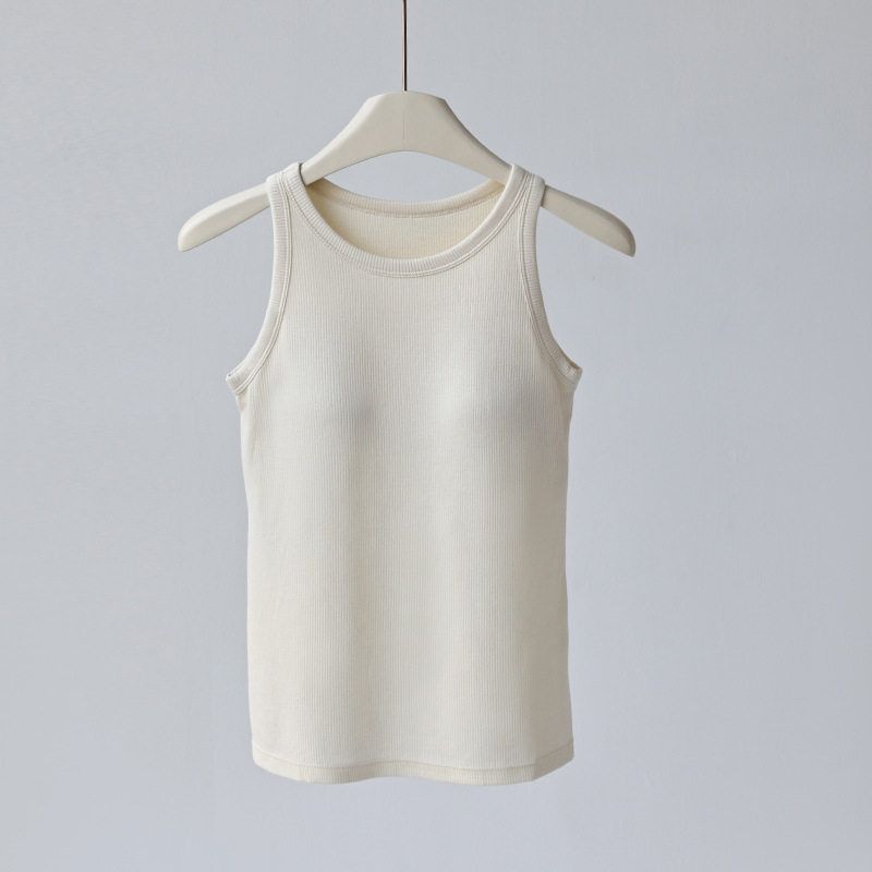 Spring Summer Mulberry Silkworm Ribbon Chest Pad I-Shaped Vest Women Thin Breathable Base Inner wear Modal Sleeveless Top Cream Yellow M 40-50kg
Spring Summer Mulberry Silkworm Ribbon Chest Pad I-Shaped Vest Women Thin Breathable Base Inner wear Modal Sleeveless Top Cream Yellow M 40-50kg