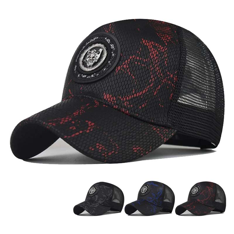 Graded color cheetah Summer Mesh Baseball Caps New Fashion Trend For Men Women Hip Hop Snapback Breathable Net Sun Hat Oudoor 54-61CM чорний
Graded color cheetah Summer Mesh Baseball Caps New Fashion Trend For Men Women Hip Hop Snapback Breathable Net Sun Hat Oudoor 54-61CM чорний
