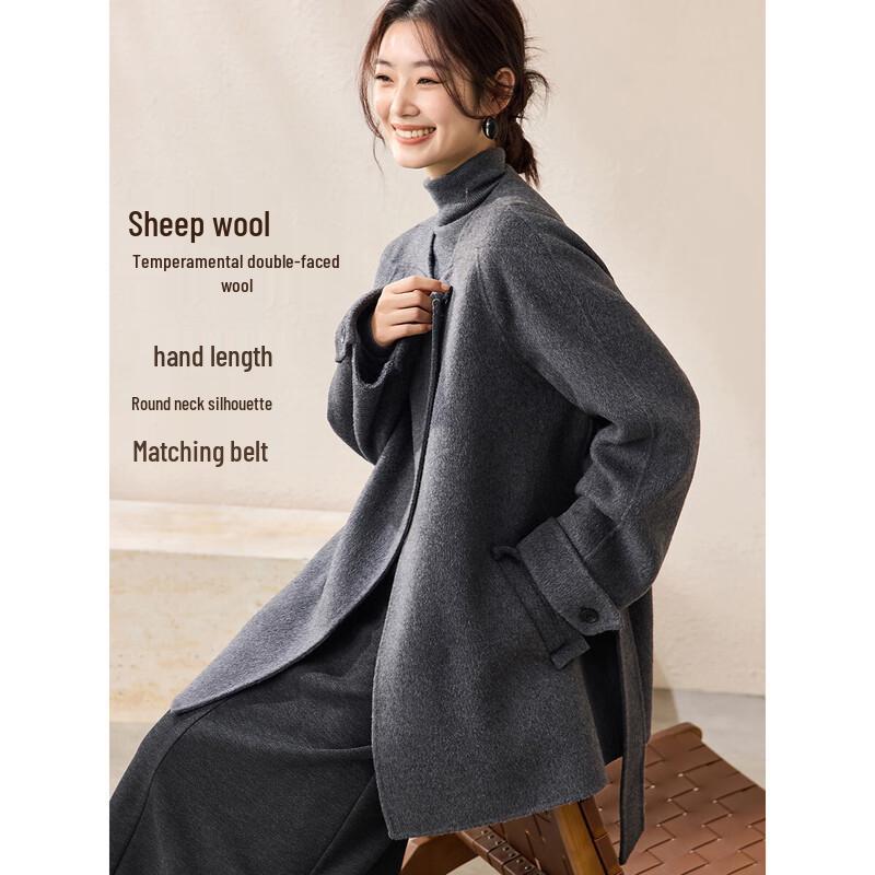 Women s Elegant Double-faced Wool Blend Winter Coat XL
Women s Elegant Double-faced Wool Blend Winter Coat XL
