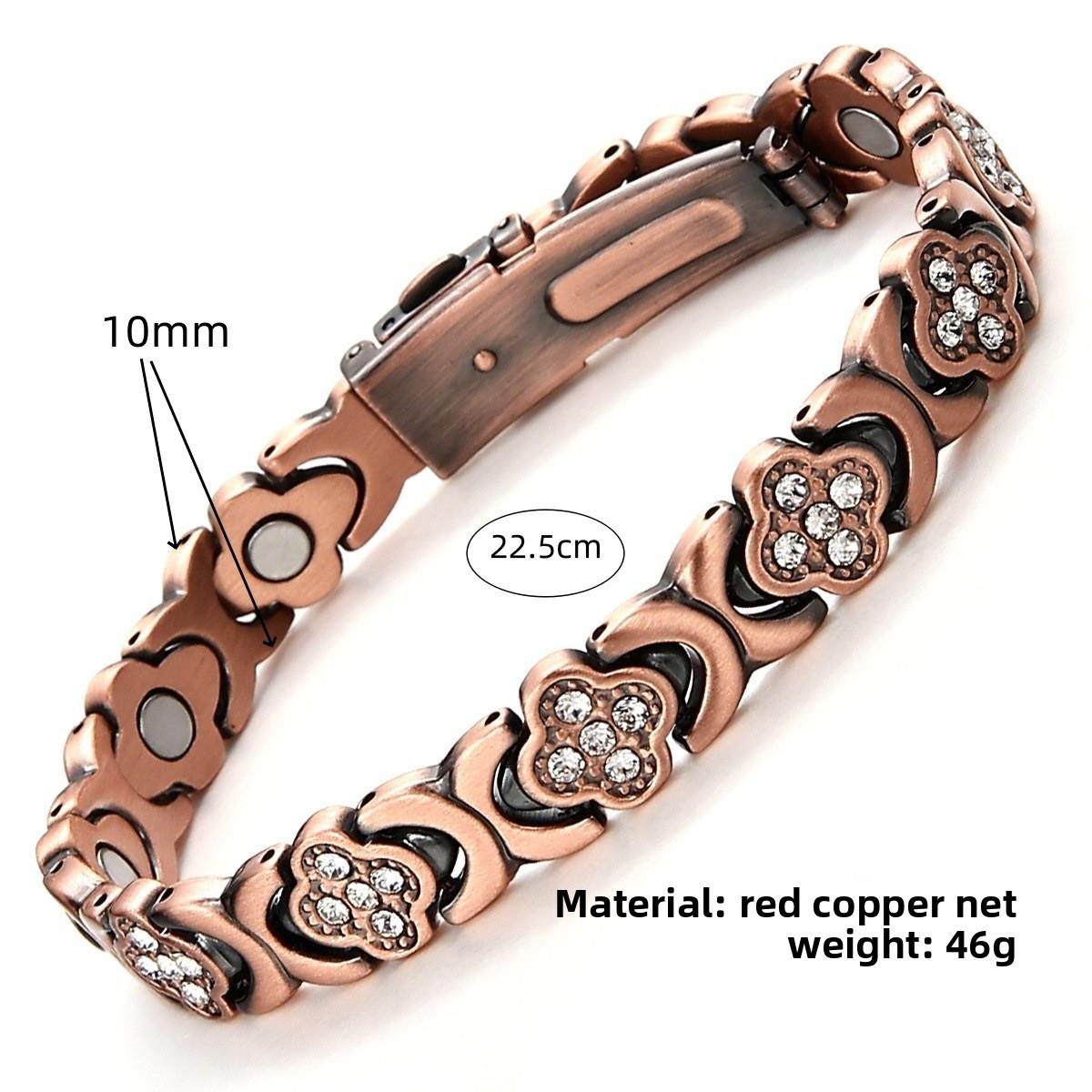 Stainless Steel Diamond Magnetic Couple Bracelet Fashion Energy Jewelry Gift for Lovers
Stainless Steel Diamond Magnetic Couple Bracelet Fashion Energy Jewelry Gift for Lovers