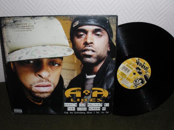 12inch Record A-ALIKES - What s Your Politic / They Wanna M NE20568 NERVOUS 2005 US Rap & Hip-Hop/R&B Used
12inch Record A-ALIKES - What s Your Politic / They Wanna M NE20568 NERVOUS 2005 US Rap & Hip-Hop/R&B Used
