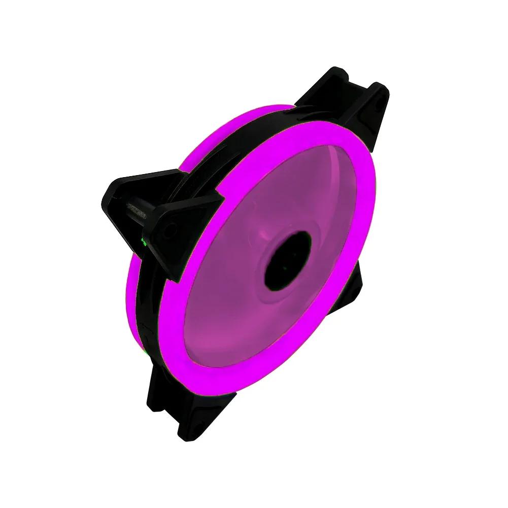 120mm LED Aurora Computer Chassis Fan 1300RPM 52CFM De-vibration Rubber DC 12V PC Computer Cooler Cooling Fan NO RGB&As shown
120mm LED Aurora Computer Chassis Fan 1300RPM 52CFM De-vibration Rubber DC 12V PC Computer Cooler Cooling Fan NO RGB&As shown