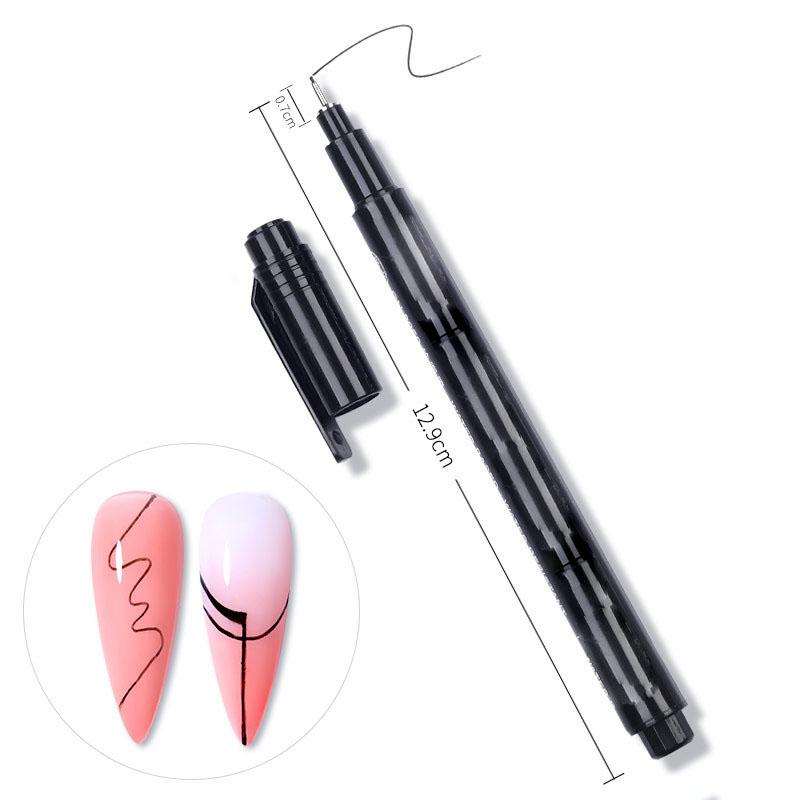 1 шт. Кисть для рисования ногтей с ультратонкими линиями, краями, быстросохнущая водостойкая акриловая маркерная ручка, ручка для граффити
1 шт. Кисть для рисования ногтей с ультратонкими линиями, краями, быстросохнущая водостойкая акриловая маркерная ручка, ручка для граффити