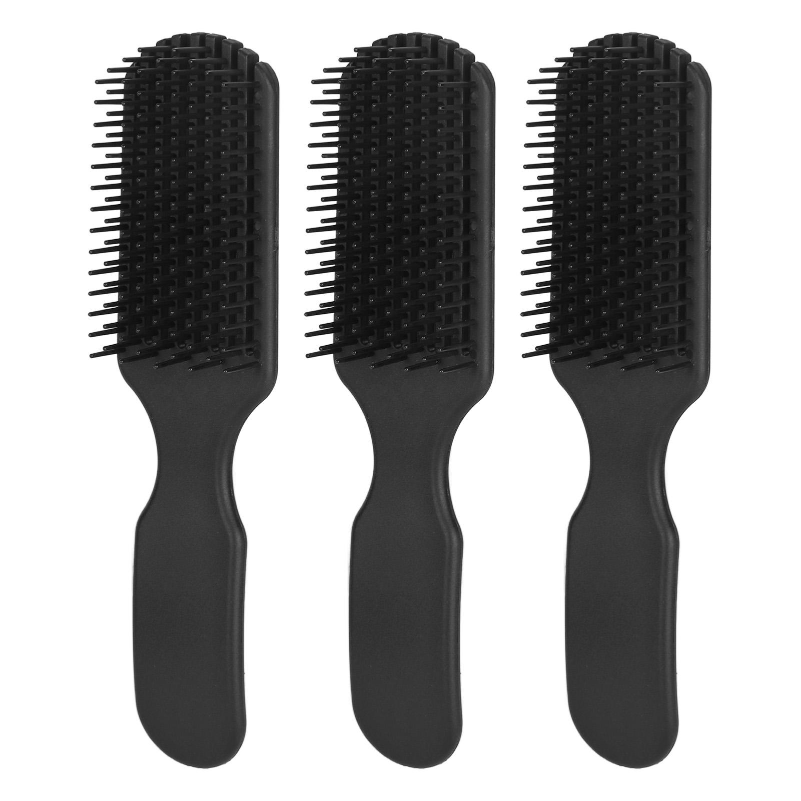 3pcs 9 Rows Hair Brush Wide Tooth Lightweight Ergonomic Detangling Brush for All Hair Types Styling
3pcs 9 Rows Hair Brush Wide Tooth Lightweight Ergonomic Detangling Brush for All Hair Types Styling