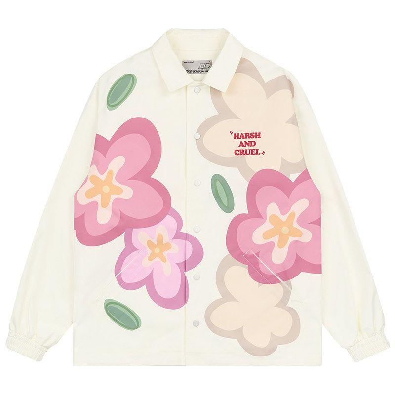HACR s Harshandcruel Расписанная вручную Милая Мультяшная Цветочная Полная Принтованная Свободная Уличная Куртка Тренера Color L
HACR s Harshandcruel Расписанная вручную Милая Мультяшная Цветочная Полная Принтованная Свободная Уличная Куртка Тренера Color L