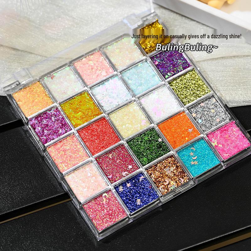 Kappel Lucky Cube 25-Color Shimmer Eyeshadow & Highlight Palette – Glitter for Stage Makeup
Kappel Lucky Cube 25-Color Shimmer Eyeshadow & Highlight Palette – Glitter for Stage Makeup