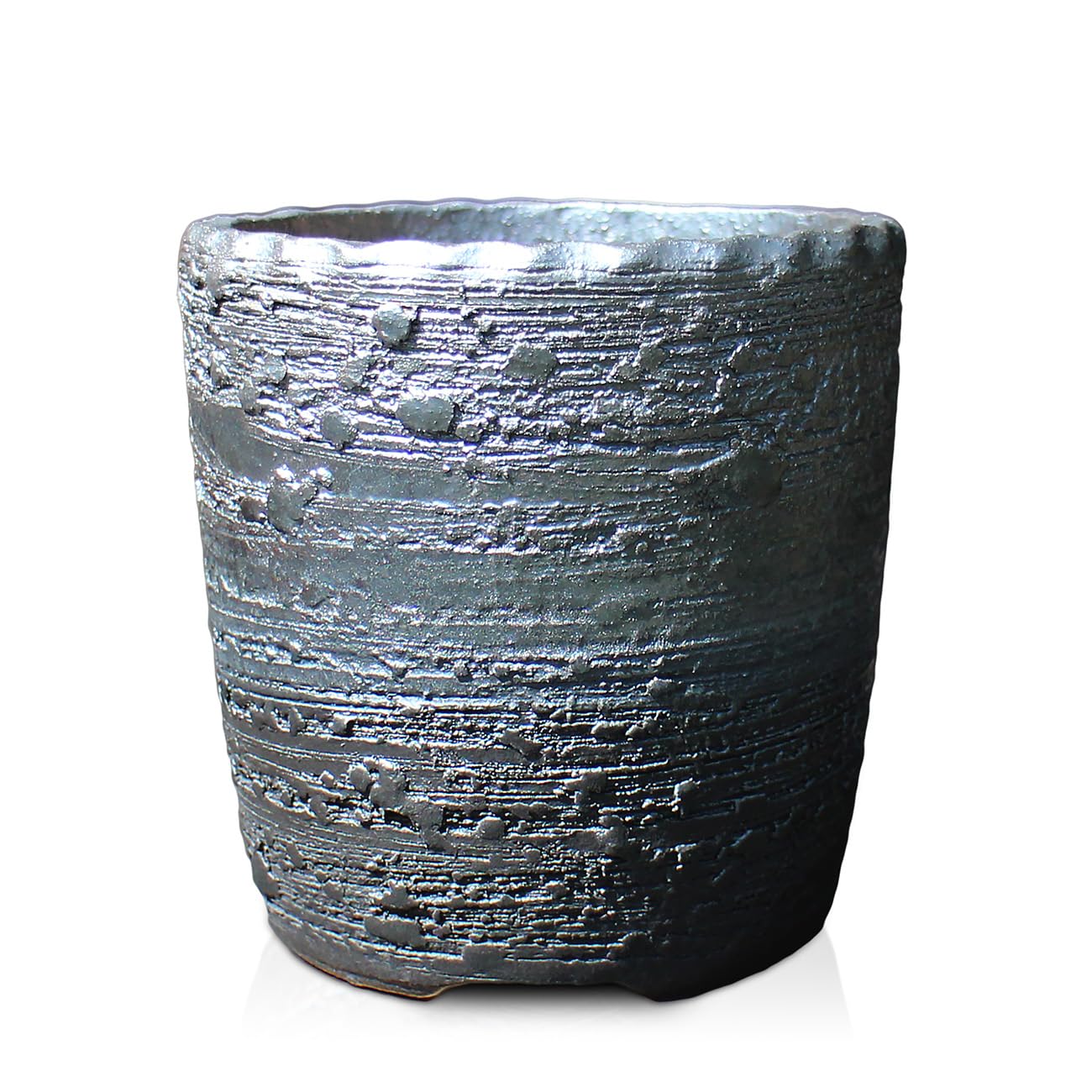 Umekichi Bonsai Kiritate Ibushi Shigaraki Suitable for Tuberous Approximately Supplies, No. 4, Kiln-Changed, Gray/Black, Ware, Smoked, Wildflowers,
Umekichi Bonsai Kiritate Ibushi Shigaraki Suitable for Tuberous Approximately Supplies, No. 4, Kiln-Changed, Gray/Black, Ware, Smoked, Wildflowers,