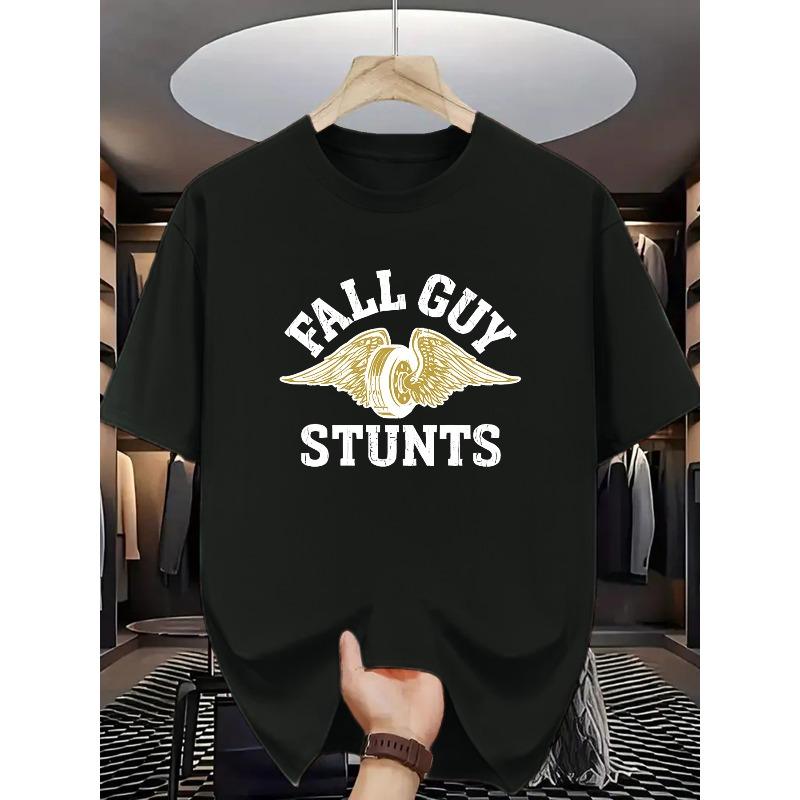 Fall Guy Stunts Printed Short-sleeve T-shirt, Fashionable and Trendy, Perfect for Street Culture Enthusiasts and Young People S чёрный
Fall Guy Stunts Printed Short-sleeve T-shirt, Fashionable and Trendy, Perfect for Street Culture Enthusiasts and Young People S чёрный