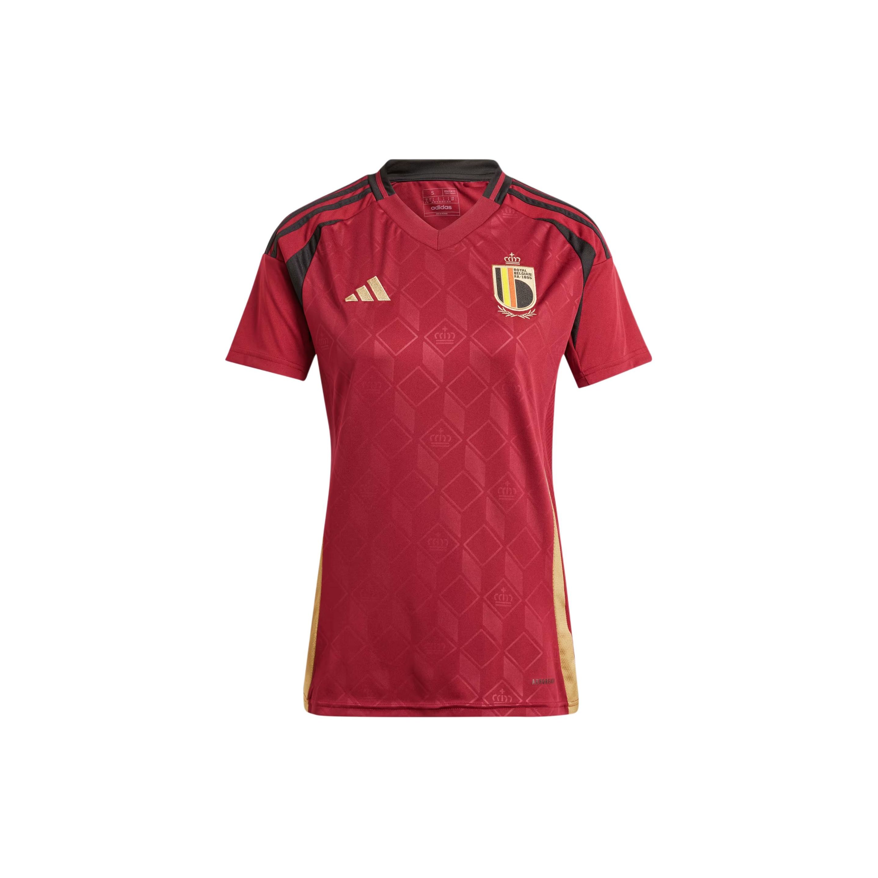 Adidas Бельгия 24 Домашняя футболка Принт Колорблок Полосатая Футболка с коротким рукавом Женская футболка Красный IQ0774 S
Adidas Бельгия 24 Домашняя футболка Принт Колорблок Полосатая Футболка с коротким рукавом Женская футболка Красный IQ0774 S