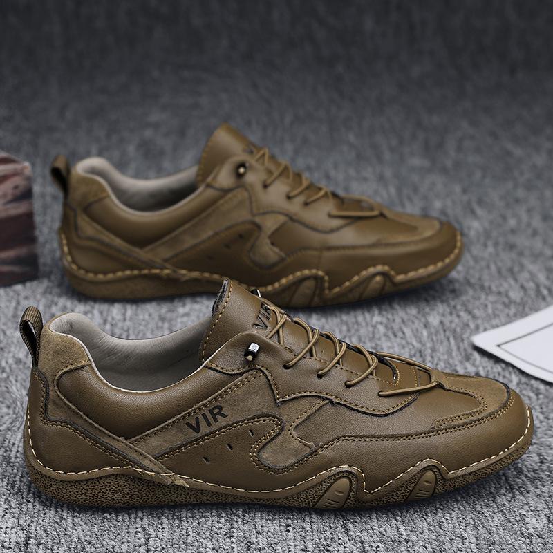 American big-name withdrawal leather casual leather shoes men s soft-soled Doudou shoes lightweight driving shoes 46 хакі
American big-name withdrawal leather casual leather shoes men s soft-soled Doudou shoes lightweight driving shoes 46 хакі