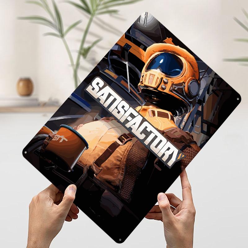 Satisfactory Game Character Poster Customized Wall Art Vintage Metal Signs Retro Tin Plaque for Man Cave Living Room Decoration 7.9x11.8In(20x30cm)
Satisfactory Game Character Poster Customized Wall Art Vintage Metal Signs Retro Tin Plaque for Man Cave Living Room Decoration 7.9x11.8In(20x30cm)