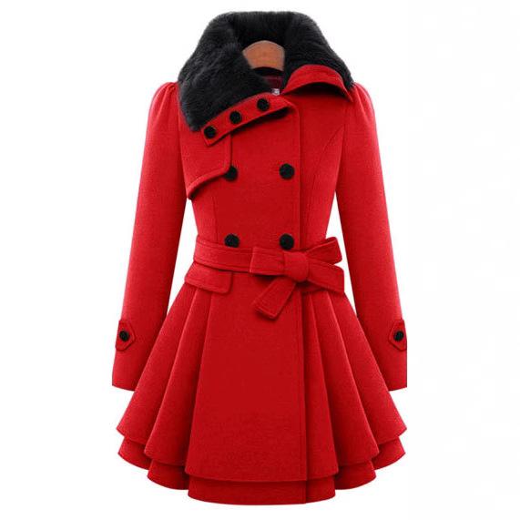 Women s Winter Slim Long Woolen Sherpa Coat Double Breasted Padded Korean Cashmere Coat England Style Trench XXXXXL червоний
Women s Winter Slim Long Woolen Sherpa Coat Double Breasted Padded Korean Cashmere Coat England Style Trench XXXXXL червоний