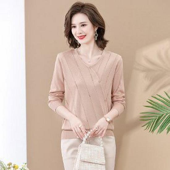 Women s Long-Sleeve Plus Size Casual Top - Spring/Autumn, Loose Fit, Belly Covering, for Middle-Aged Mothers 4XL абрикосовый
Women s Long-Sleeve Plus Size Casual Top - Spring/Autumn, Loose Fit, Belly Covering, for Middle-Aged Mothers 4XL абрикосовый