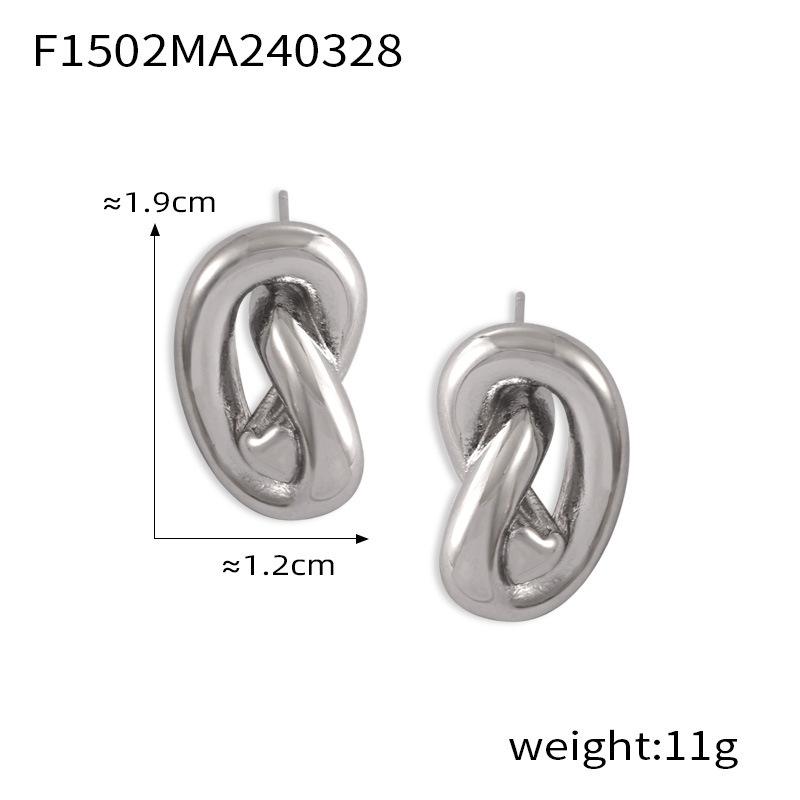 Серьги-гвоздики Simple Creative Design Kink, модные универсальные серьги-гвоздики Wind Titanium Steel с золотым покрытием, маленькие, свежие и элегантные
Серьги-гвоздики Simple Creative Design Kink, модные универсальные серьги-гвоздики Wind Titanium Steel с золотым покрытием, маленькие, свежие и элегантные