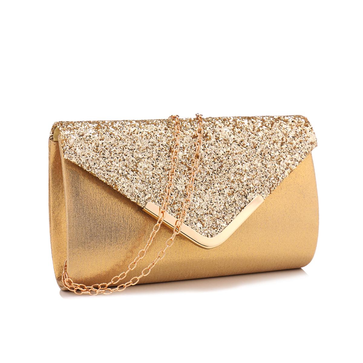 Silver Clutch Bags V Design Metal Chain Glitter Sequined Evening Bags With Envelope Party Wedding Casual Lady Handbags Banquet
Silver Clutch Bags V Design Metal Chain Glitter Sequined Evening Bags With Envelope Party Wedding Casual Lady Handbags Banquet
