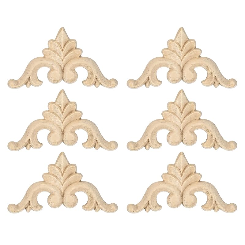 uxcell Set of 6 wooden carved appliques Bed Door Cabinet Armoire Dresser Furniture Decoration for DIY (4x4cm/1.57x1.57 )
uxcell Set of 6 wooden carved appliques Bed Door Cabinet Armoire Dresser Furniture Decoration for DIY (4x4cm/1.57x1.57 )