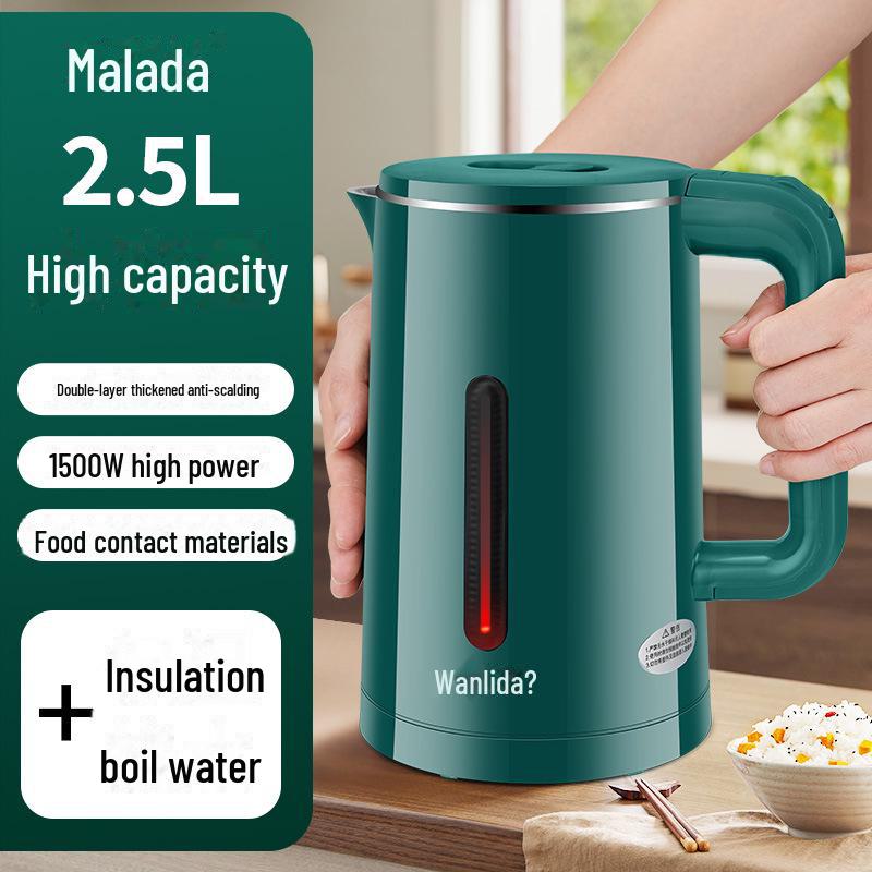 Электрический чайник Wanlida из нержавеющей стали с интеллектуальным контролем температуры
Электрический чайник Wanlida из нержавеющей стали с интеллектуальным контролем температуры