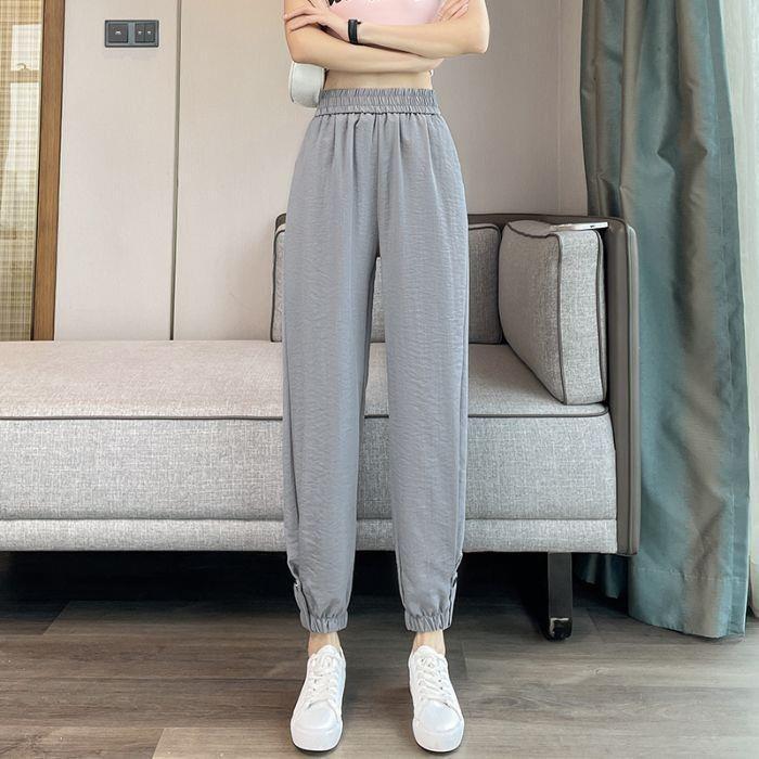 2026 Women s Spring Ice Silk Linen Harem Sweatpants - Lightweight, Casual, Cotton Blend for All Seasons L (100-115 jin)
2026 Women s Spring Ice Silk Linen Harem Sweatpants - Lightweight, Casual, Cotton Blend for All Seasons L (100-115 jin)